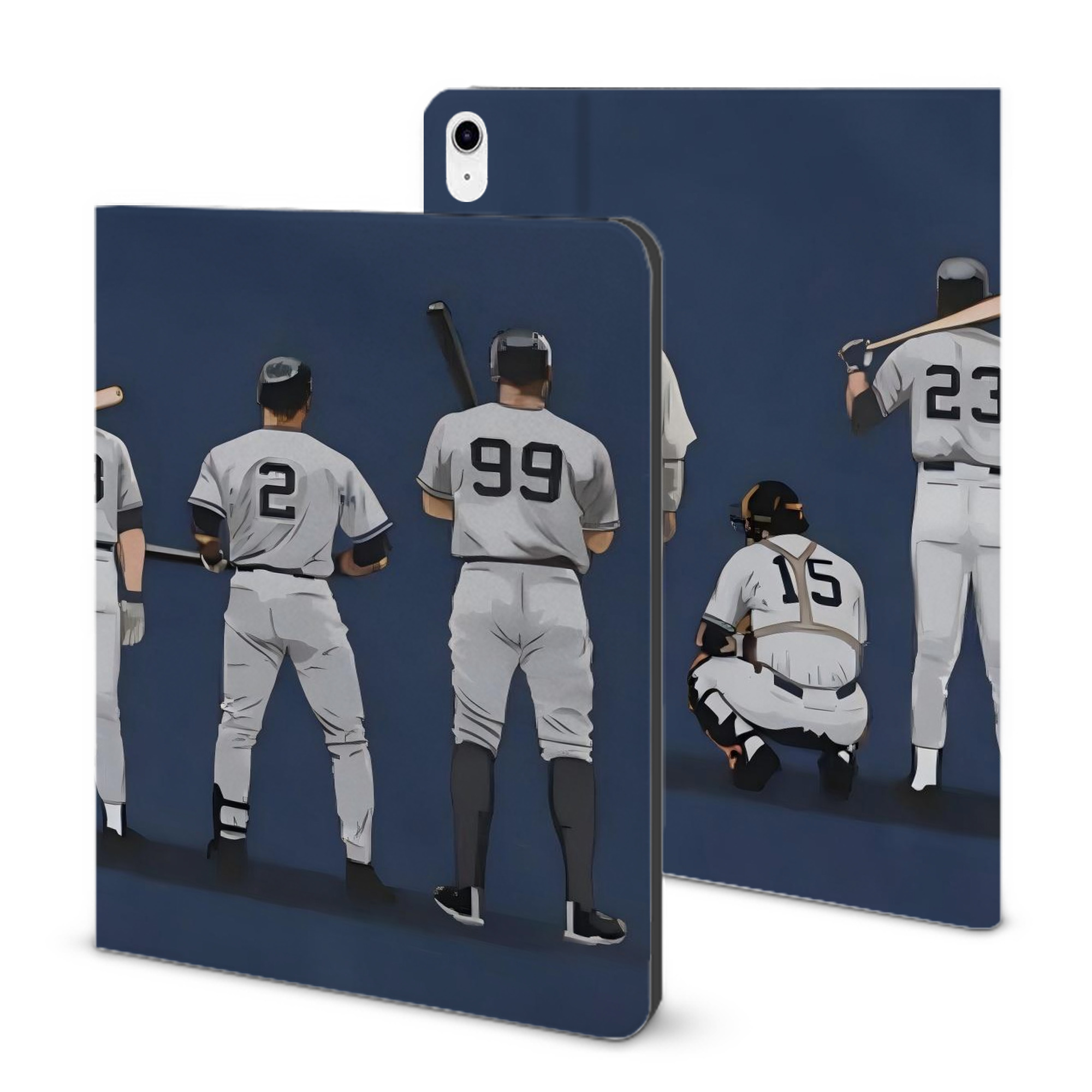 New York Yankees 242 IPad Case Without Pencil Slot – Book-Style Cover With PU Leather & TPU – Slim, Durable, Scratch-Resistant, Full Protection & Easy Access